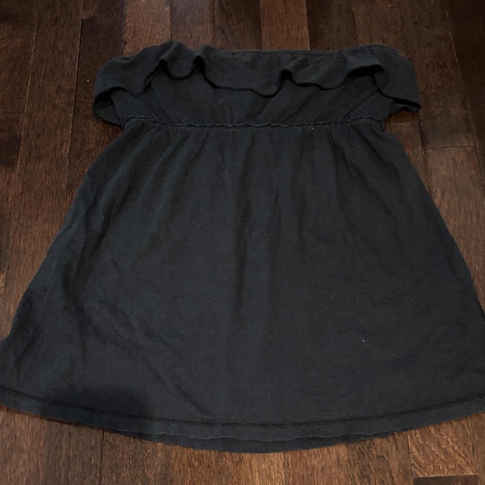 Vintage peplum tube top!!